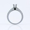 0.37ct Diamant Witgouden Damesring Verlovingsring Aanzoeksring 14 karaats