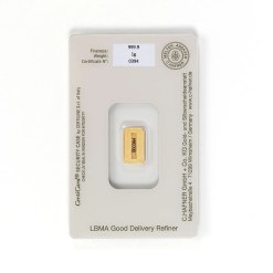 Alternative view of 2 Gram Goudbaar Chafner