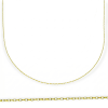 Gouden Ketting Anker Schakel 0.8 mm 42 cm 14 karaats