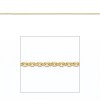 Gouden Ketting Anker Schakel 0.9 mm 45 cm 14 karaats