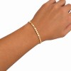 Gouden Armband Fantasie Rond 14 karaats - Afbeelding 2