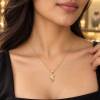 Gouden Ketting met Engeltje 14 Karaats 7 Gouden Ketting met Engeltje 14 Karaats - Afbeelding 2